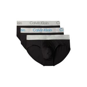Calvin Klein Underwear Black And White Recycled Polyester Men's Briefs